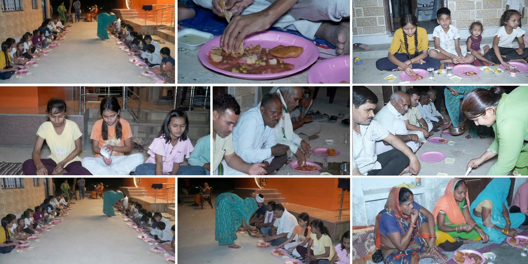 Serving Food With Dignity - Anant Yatra Living Foundation